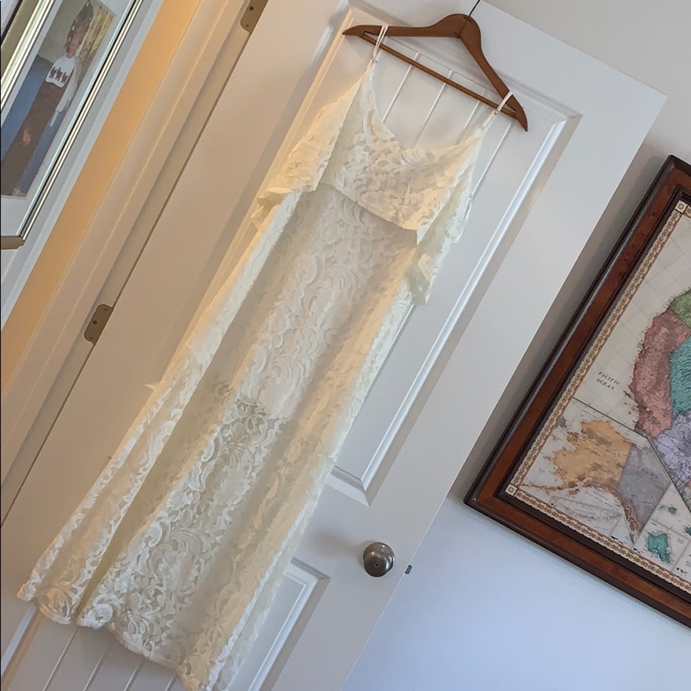 Gianni Bini Lace Maxi Dress